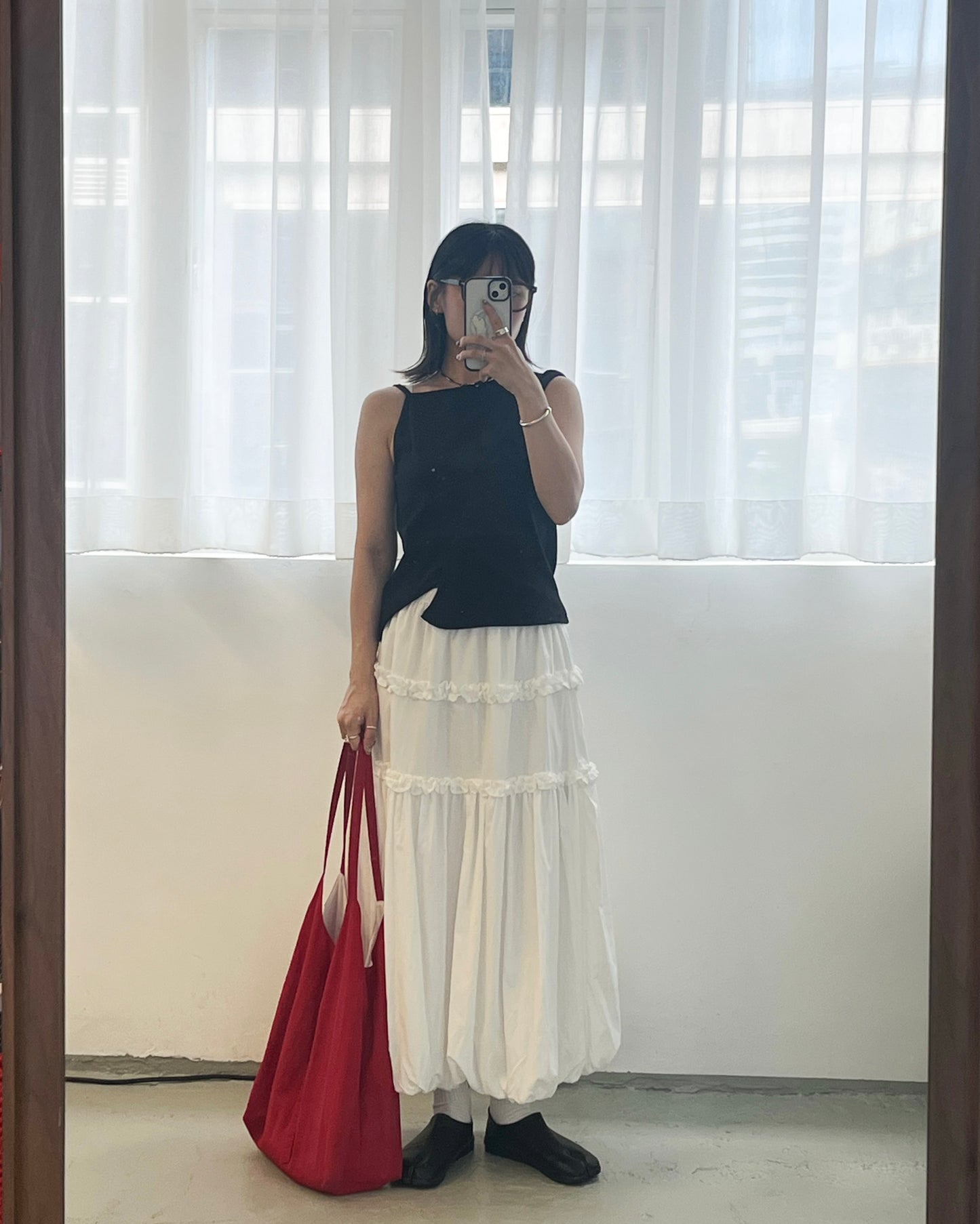 TP654- Cutting Vest Top | White  | Blue | Black