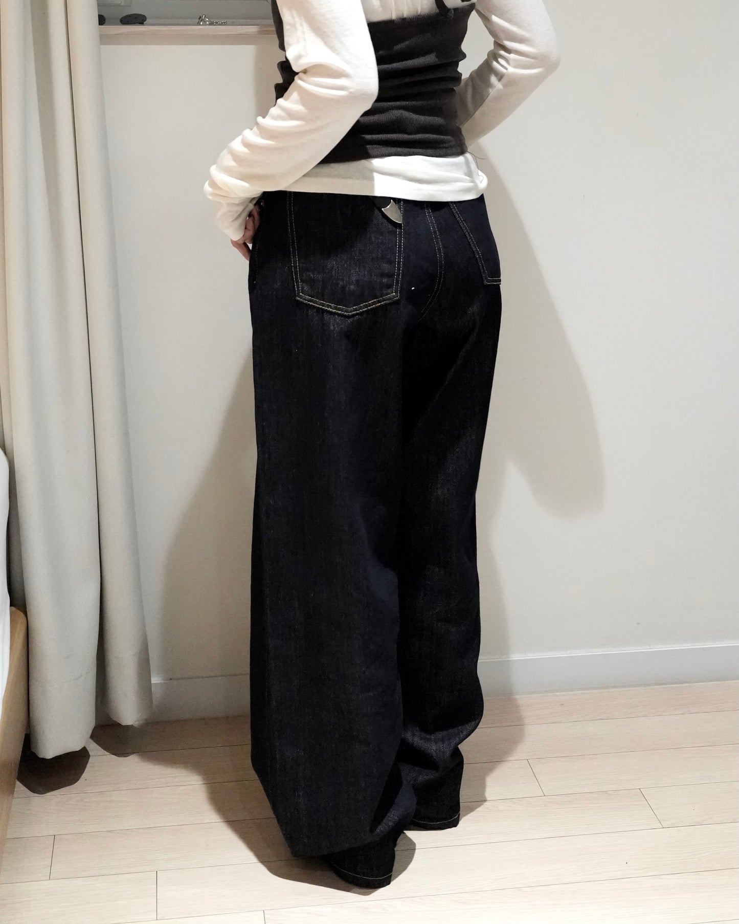 PT103- Stripe Denim Jeans | S / M