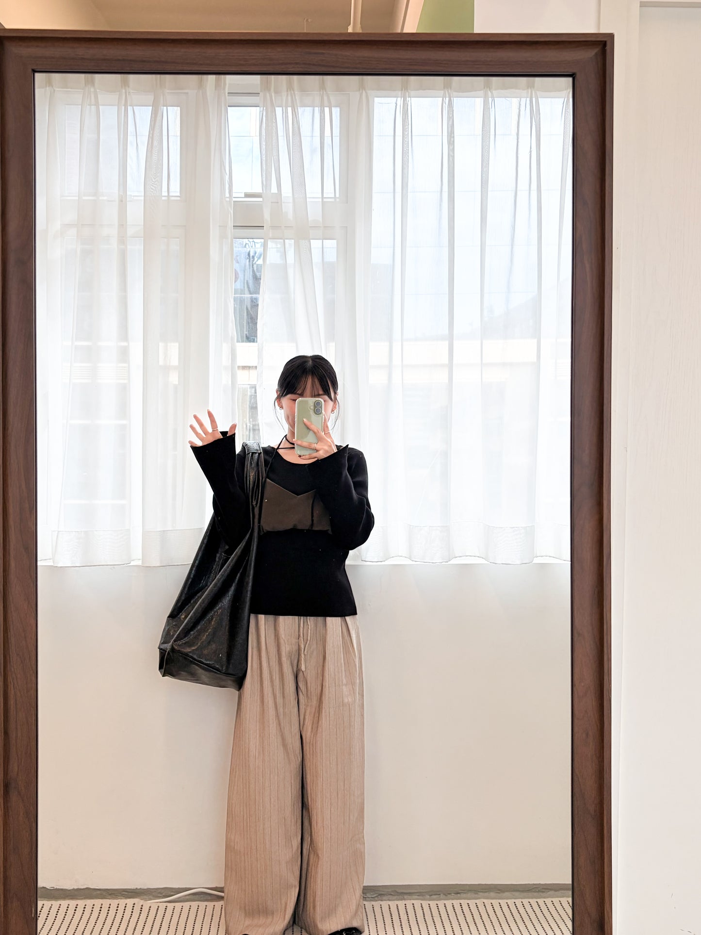 TP685- Bobble Vest Top | Brown | Charcoal