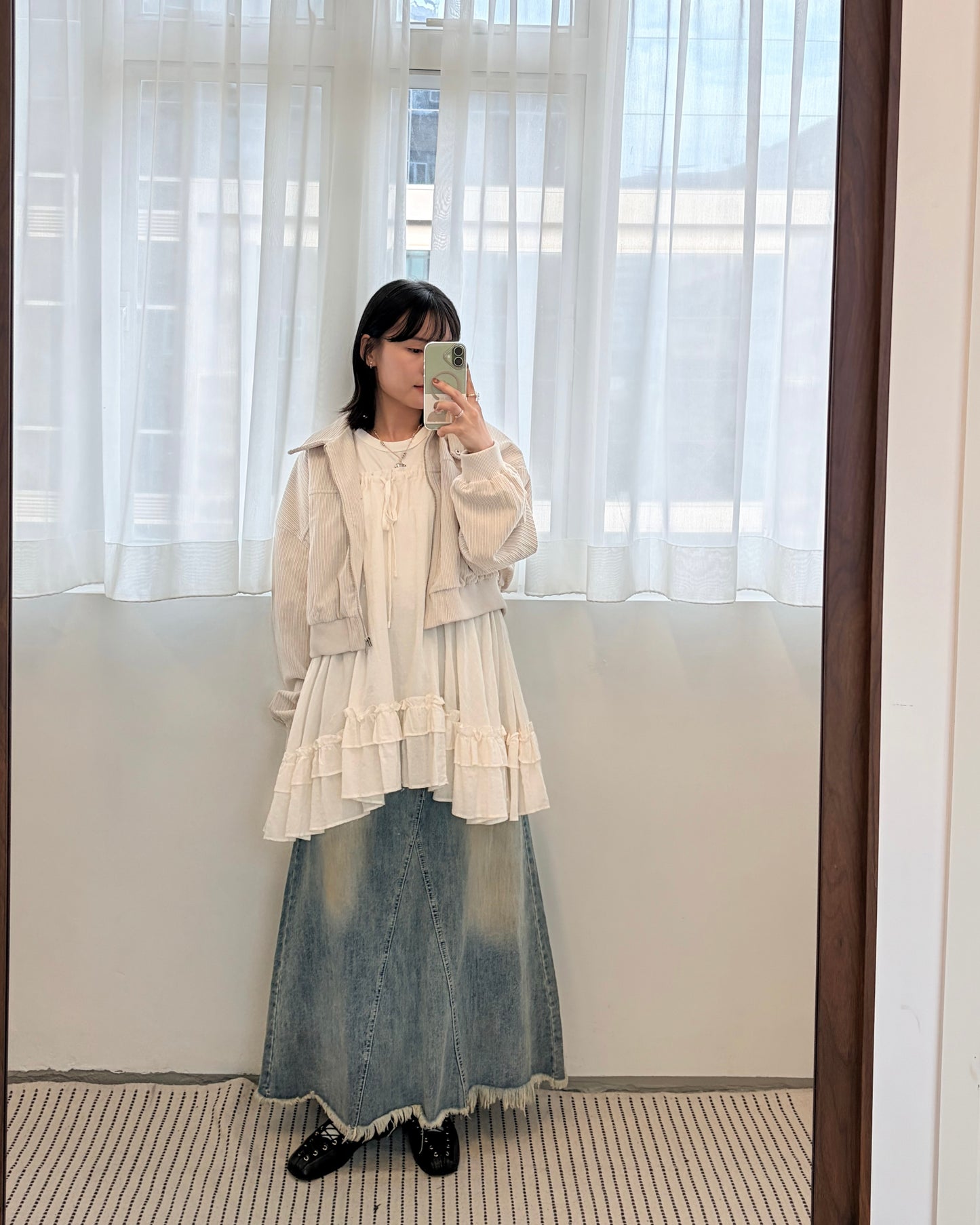 JK48- Corduroy Zip Cardigan | Ivory | Brown | Black