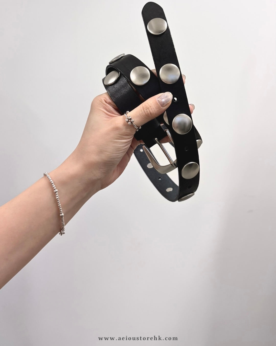 BT16- Leather Moon Belt ( 牛皮 )