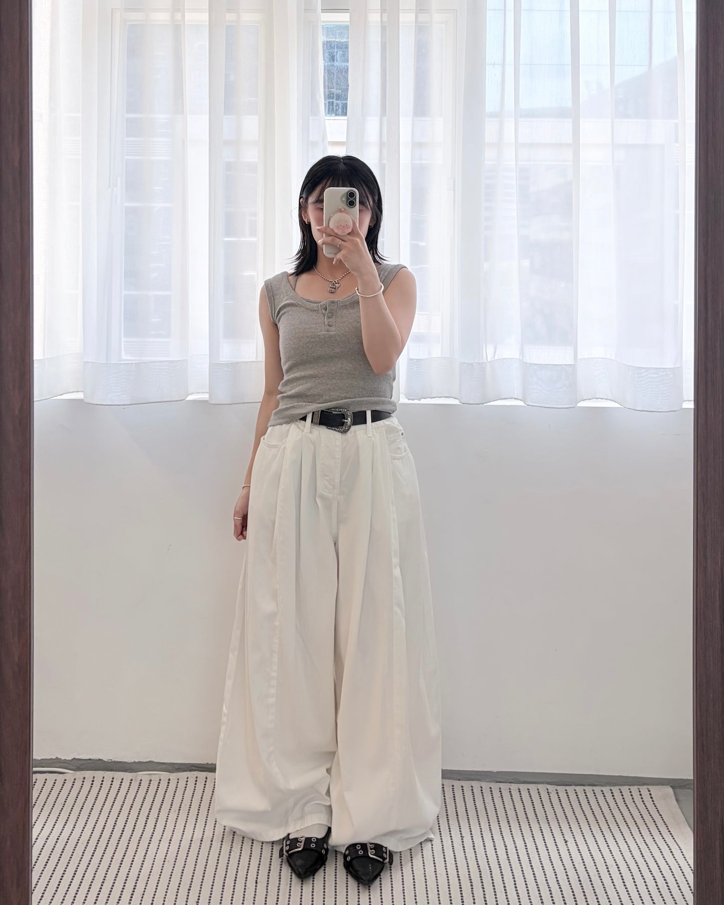 TP805- 2 in 1 Button Vest | White | Lime | Grey | Black | Purple Pink