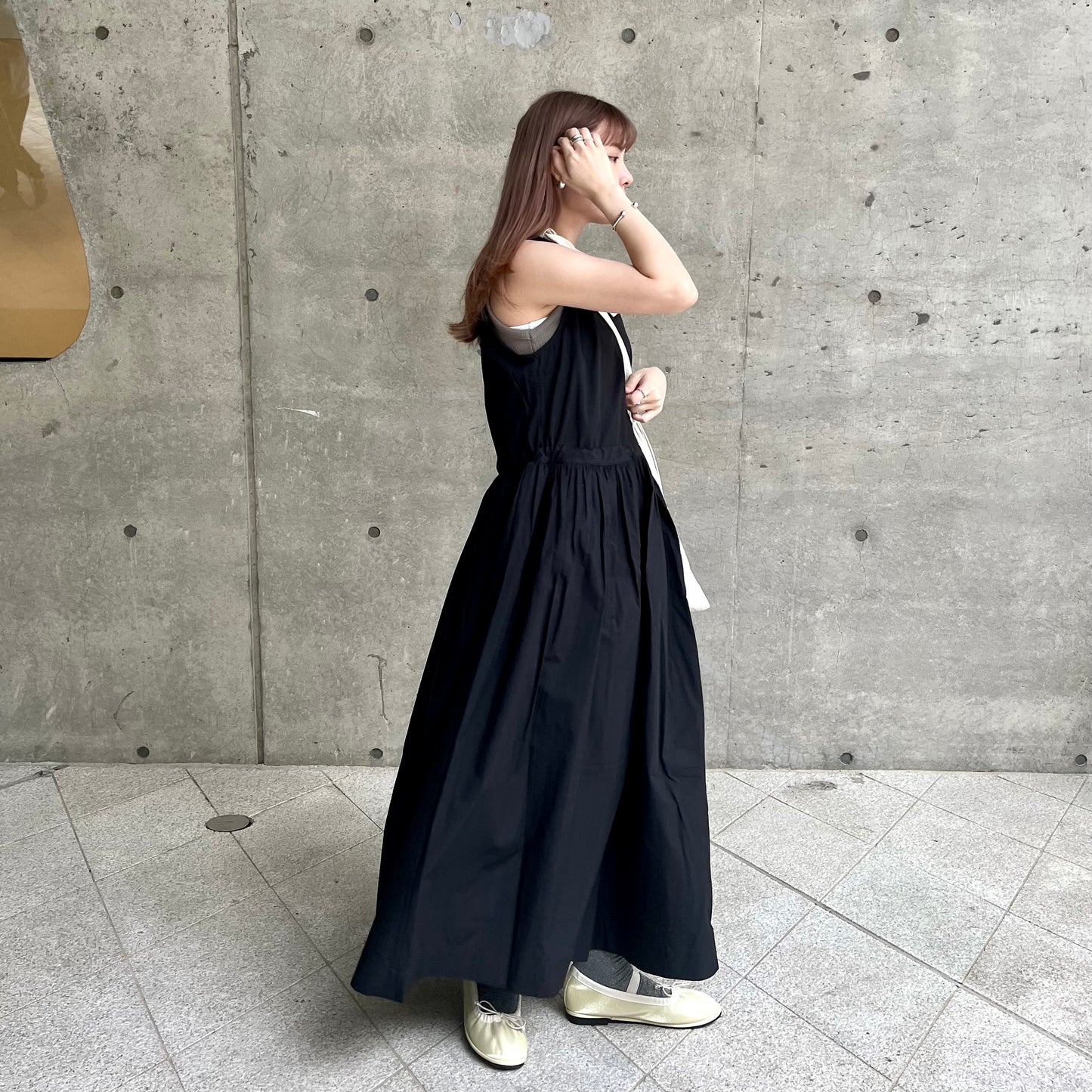 OP23- Beautiful Dress | Ivory | Black