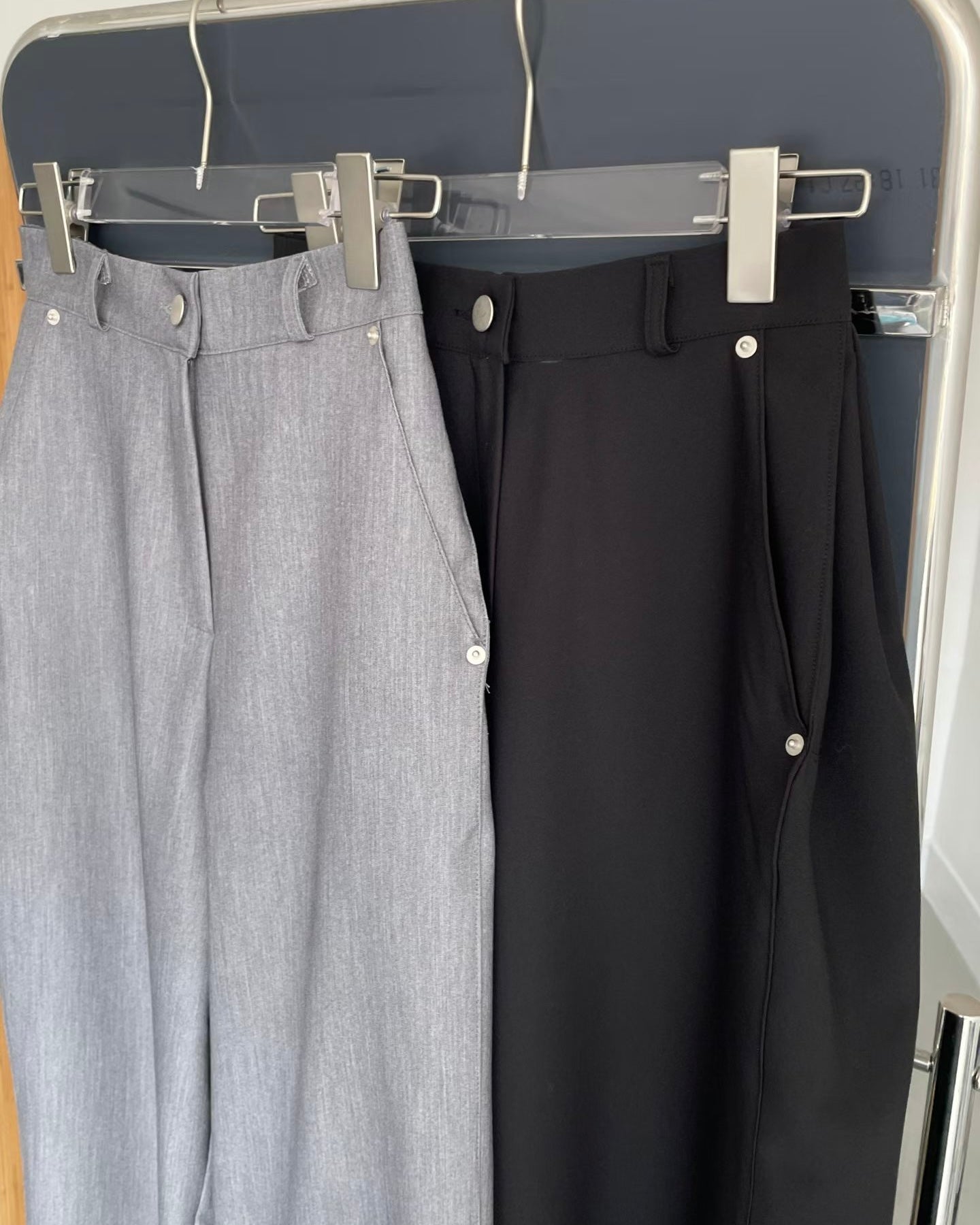 ( must have ! ) PT117- Design Trousers | Grey  | Black
