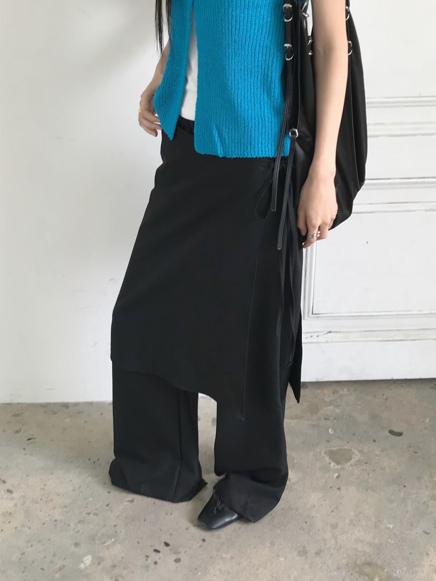 PT113- Bird Pant | Grey | Black