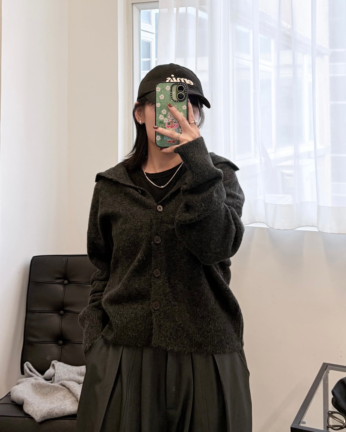 早鳥優惠 JK53- 3 Way Cardigan | Grey | Charcoal