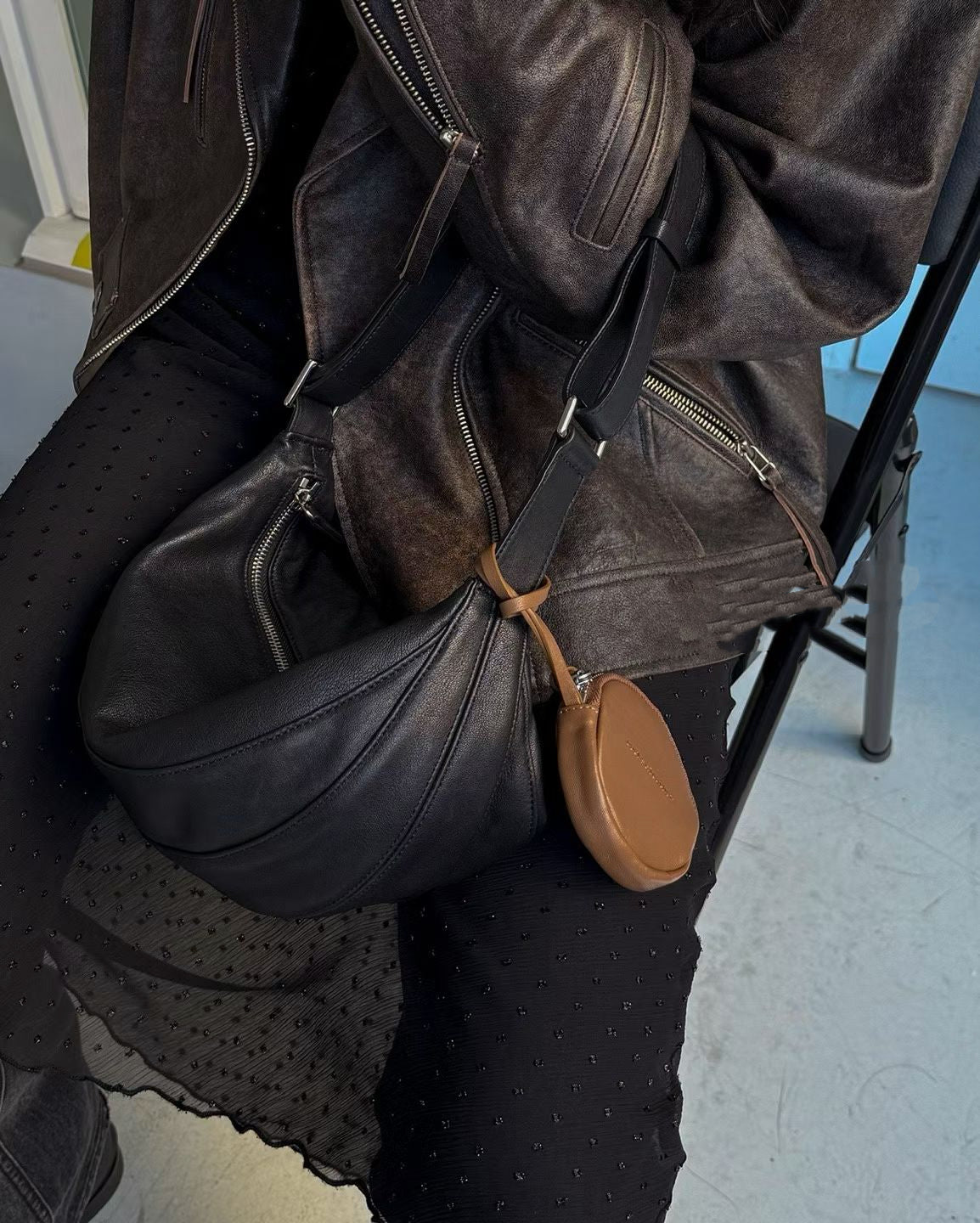 羊皮 小划艇包 | Black | Chocolate 🤍店主自留款