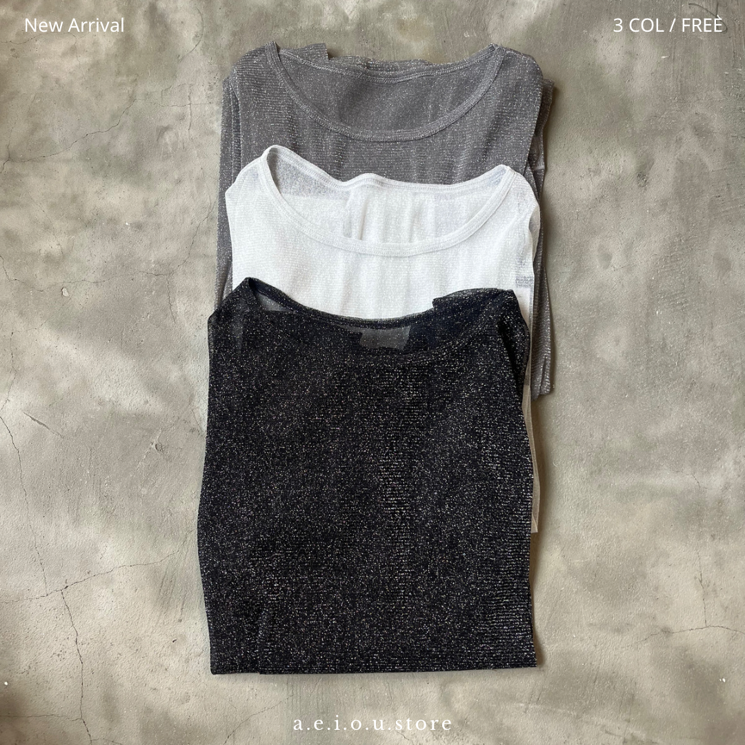 TP281- Bling Bling Pullover | White | Grey | Black