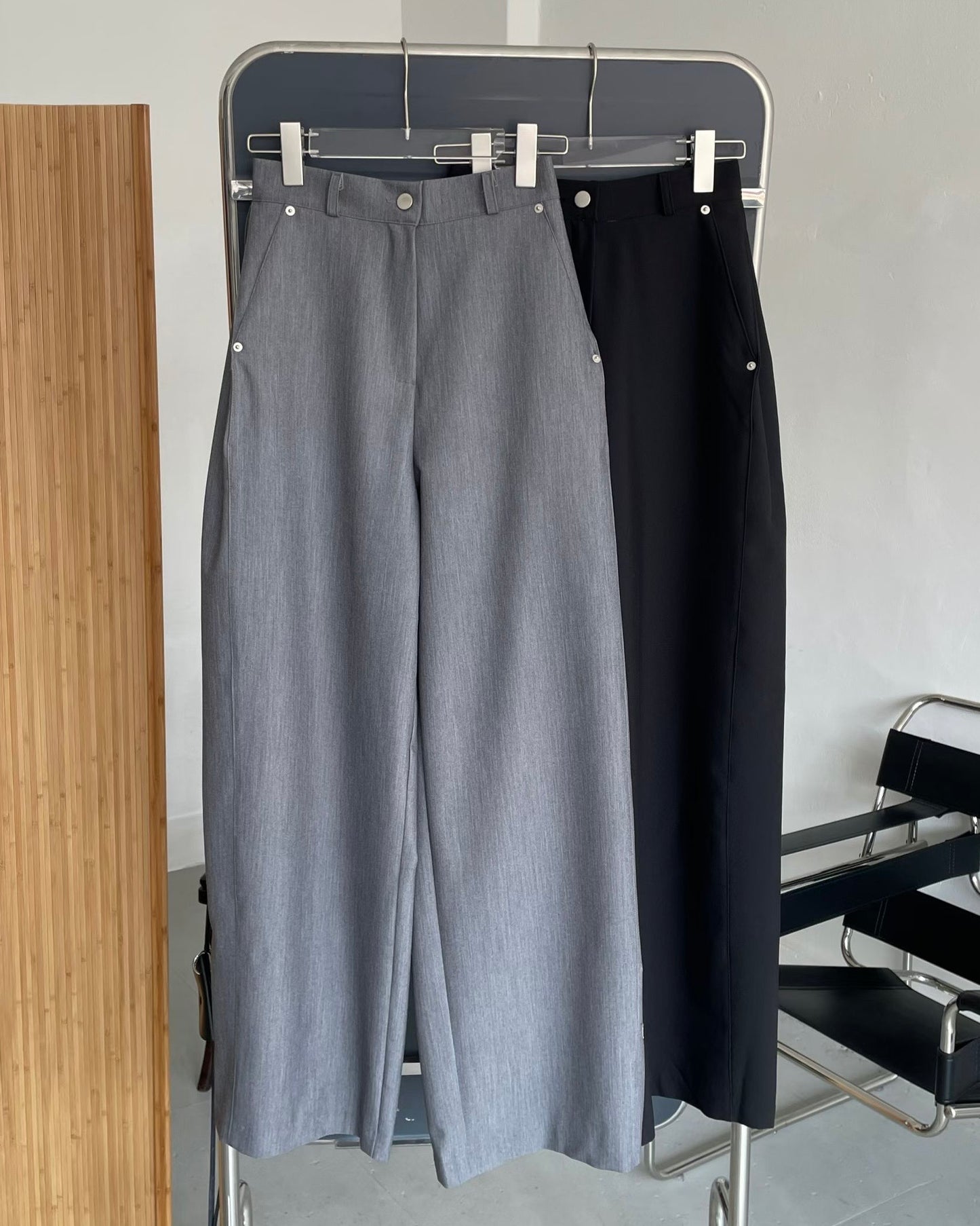 ( must have ! ) PT117- Design Trousers | Grey  | Black