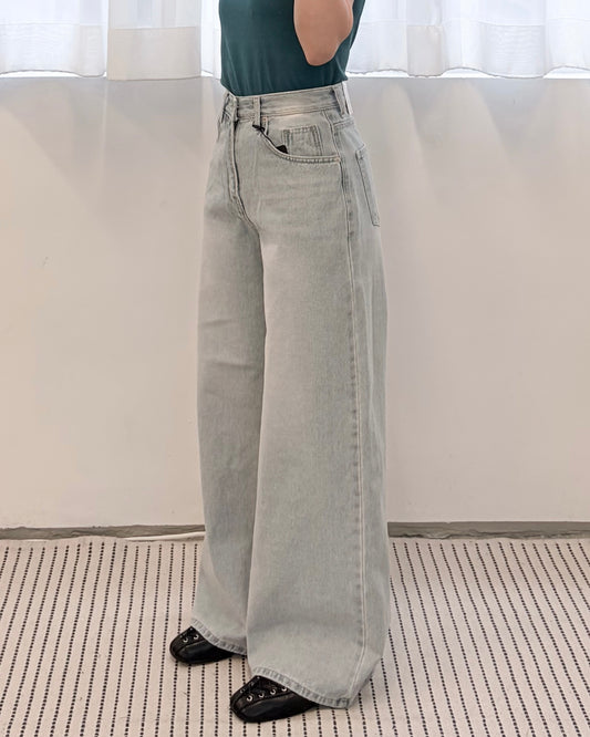 PT114- Light Blue Jeans ( S / M / L )