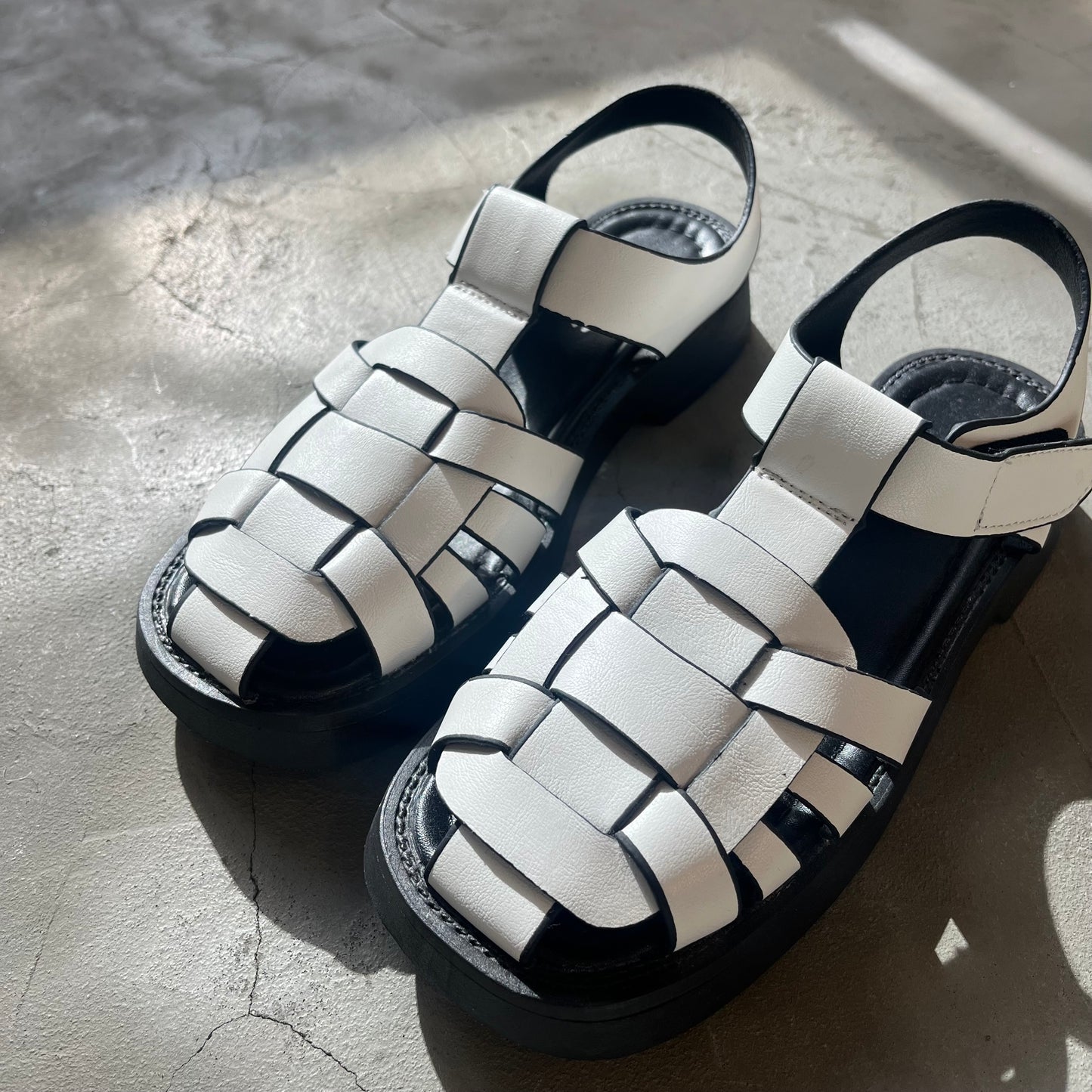 ( Display ) 🇯🇵 SEVC Sandals Leather  Size: 240