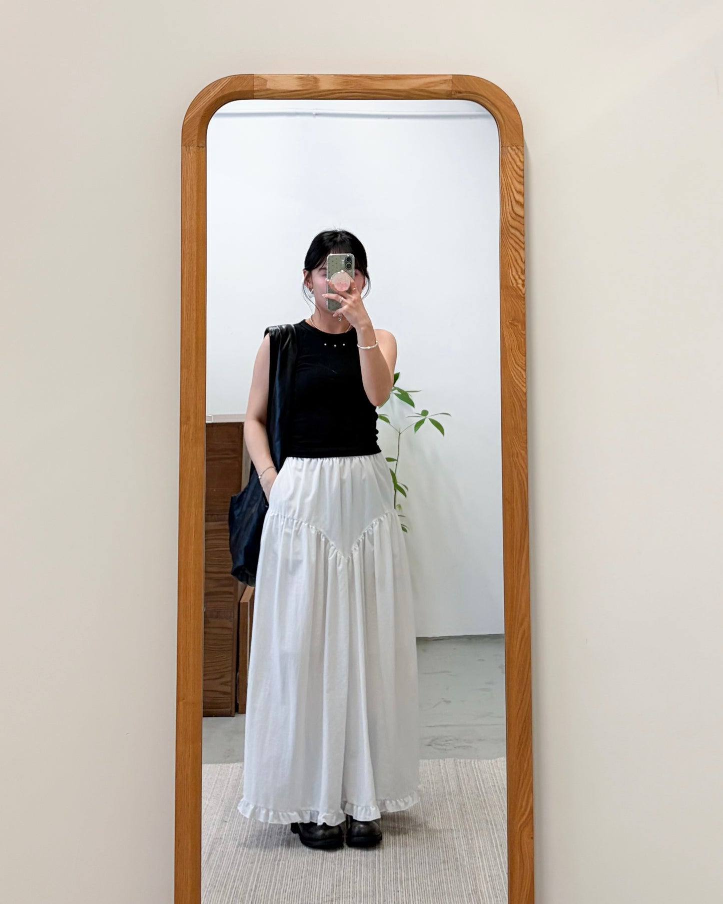 TP747- Rivet Vest Top | White | Grey | Brown | Green | Black