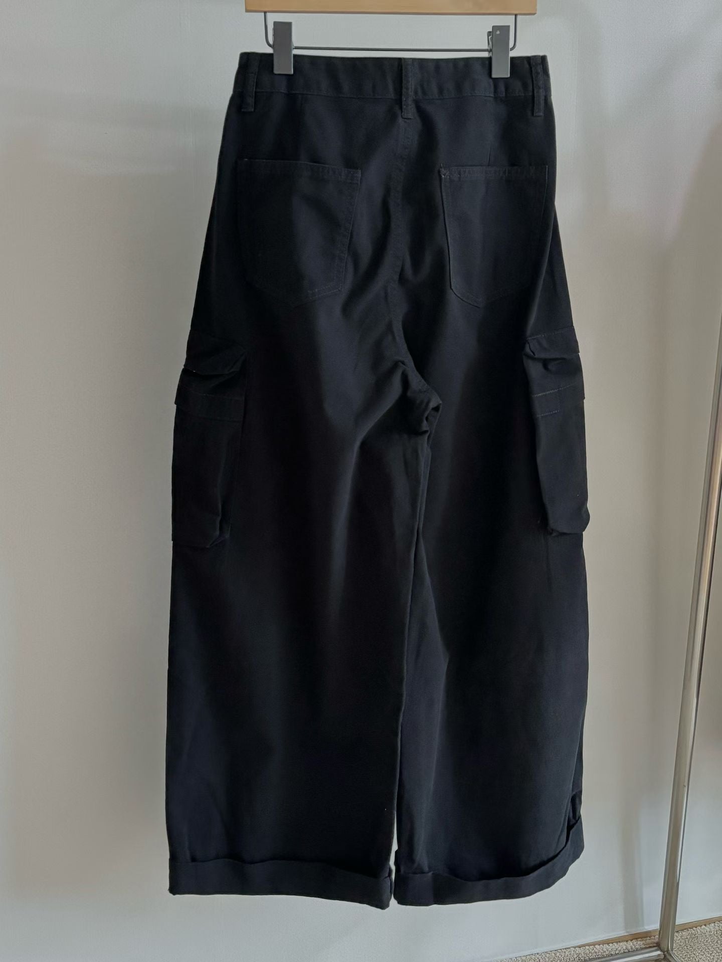 PT122- Pocket Pants | Khaki | Black
