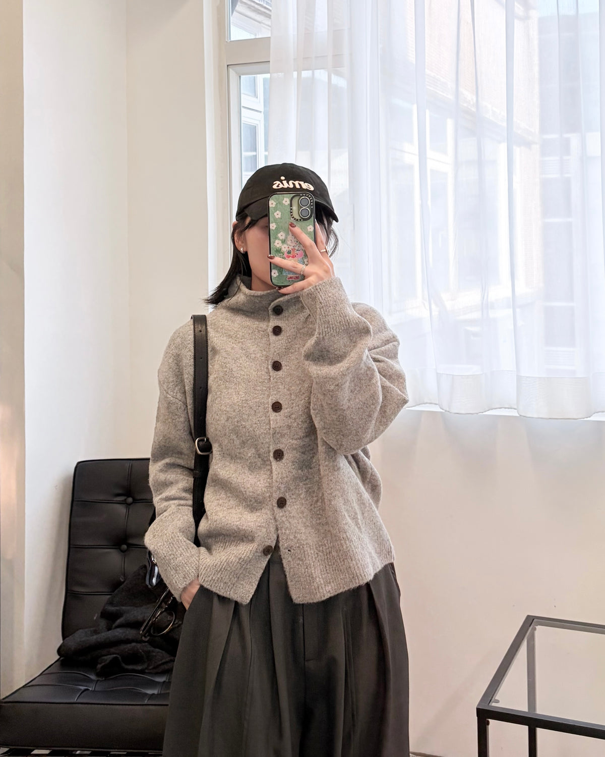 早鳥優惠 JK53- 3 Way Cardigan | Grey | Charcoal