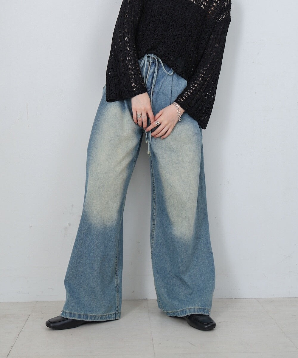 PT98- 2 Way Denim Full-Length Pant ( M / L )