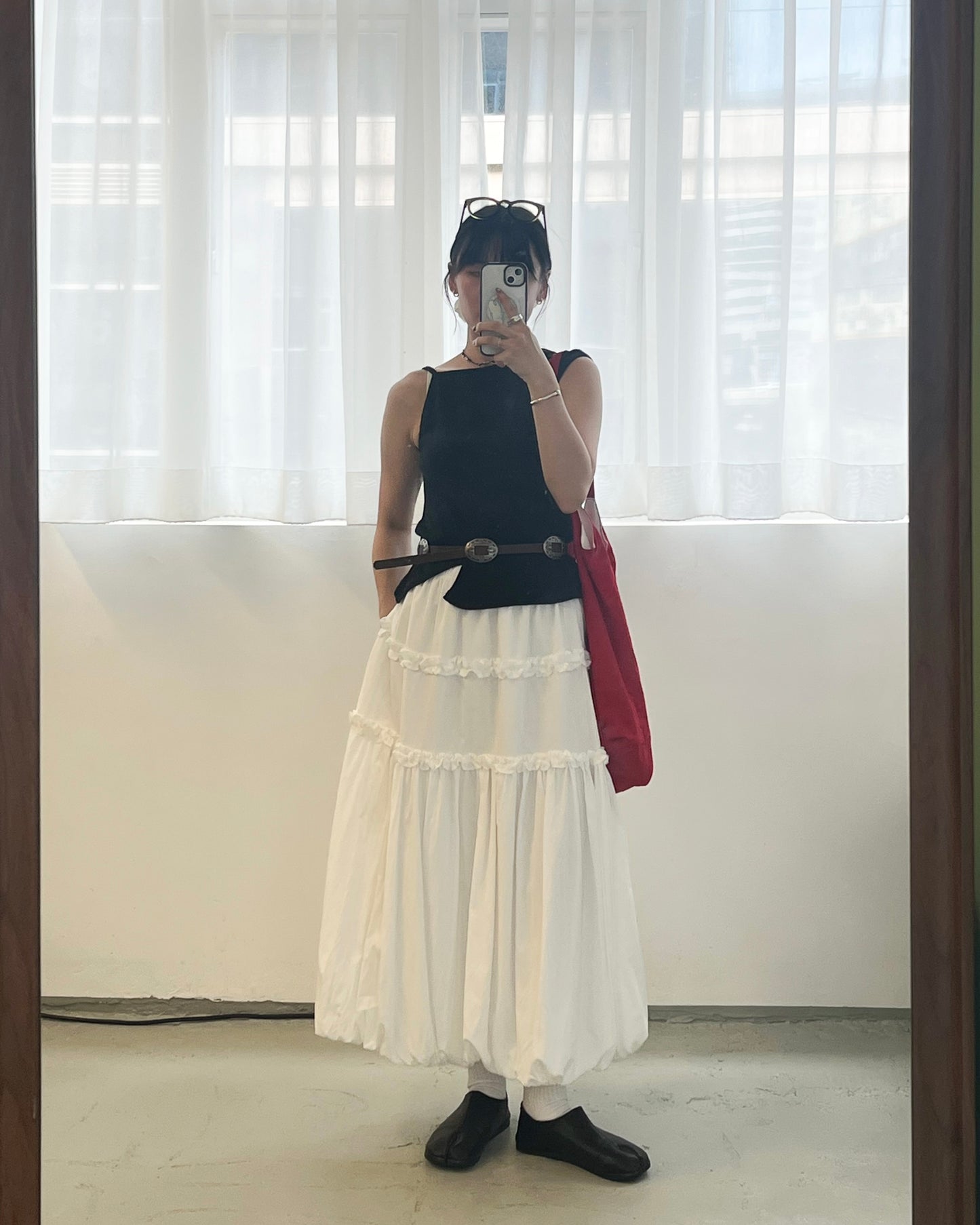 TP654- Cutting Vest Top | White  | Blue | Black