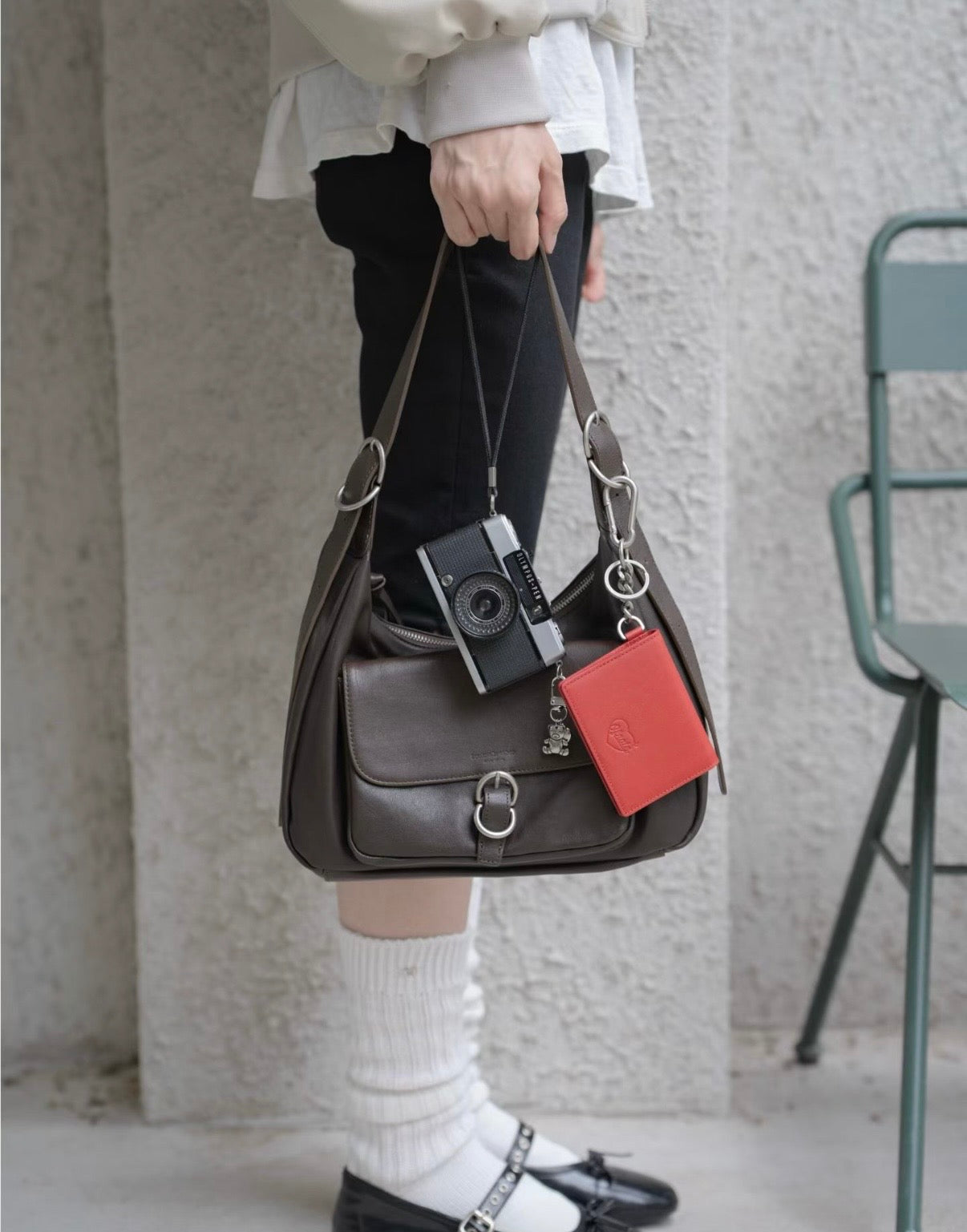 牛皮 法式流浪包 | Black | Brown | Grey | Camel