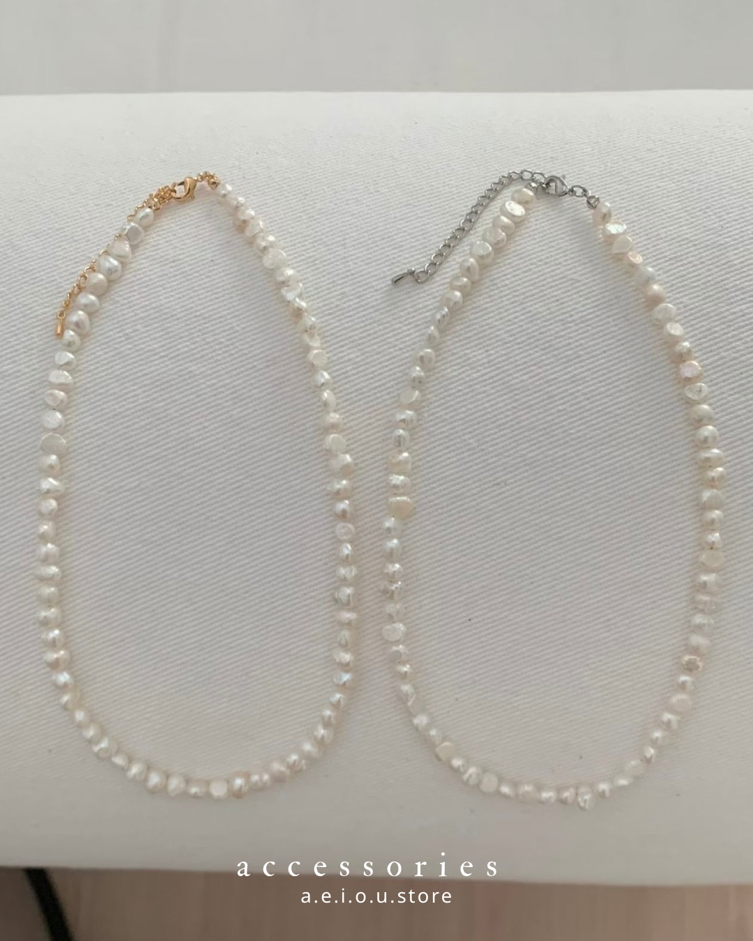 AC322- Daily Pearl Necklace
