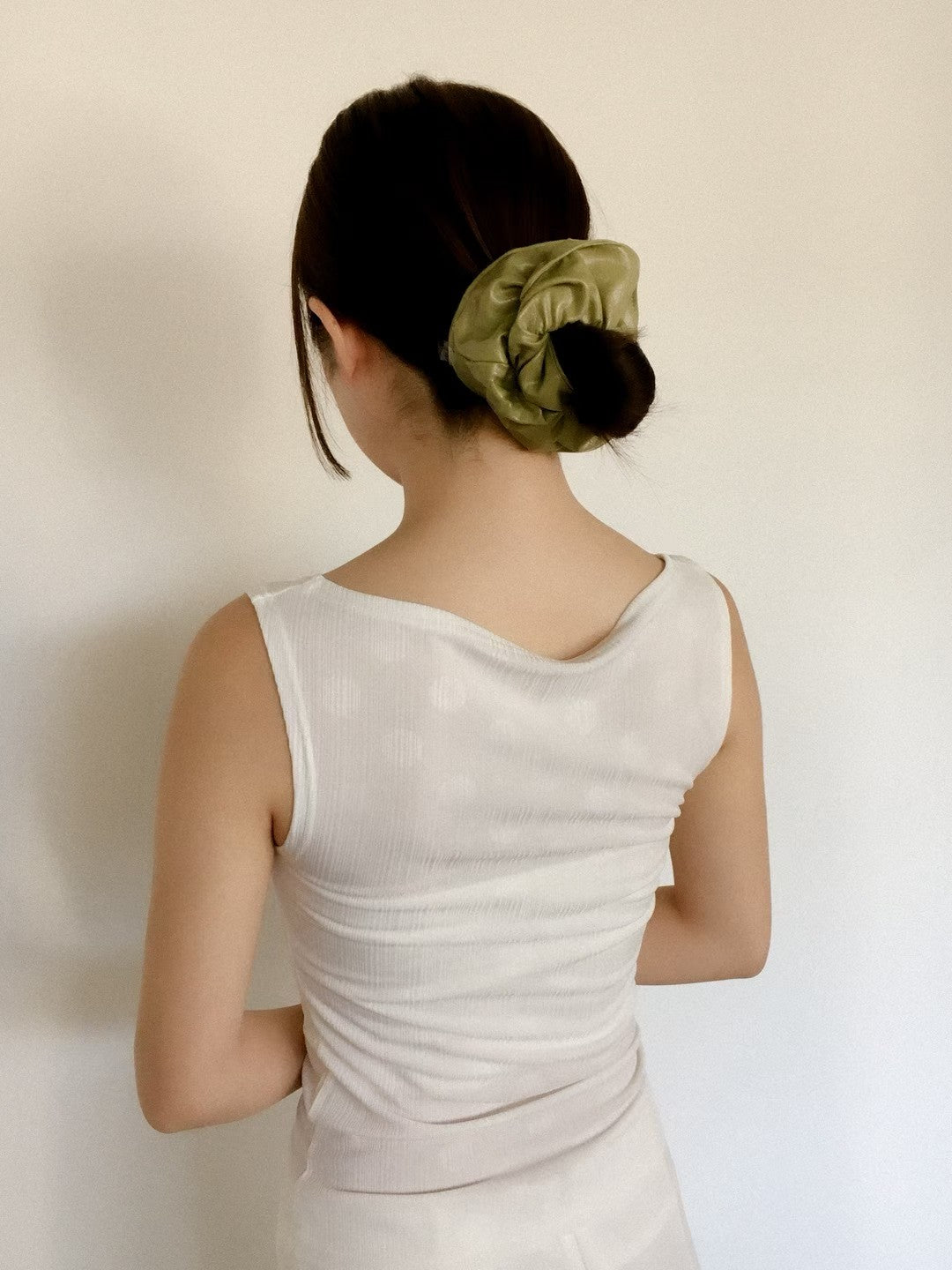 AC273- 仿皮橡筋圈 | Grey | Green | Black ( 橡筋圈體積較大不設平郵 )