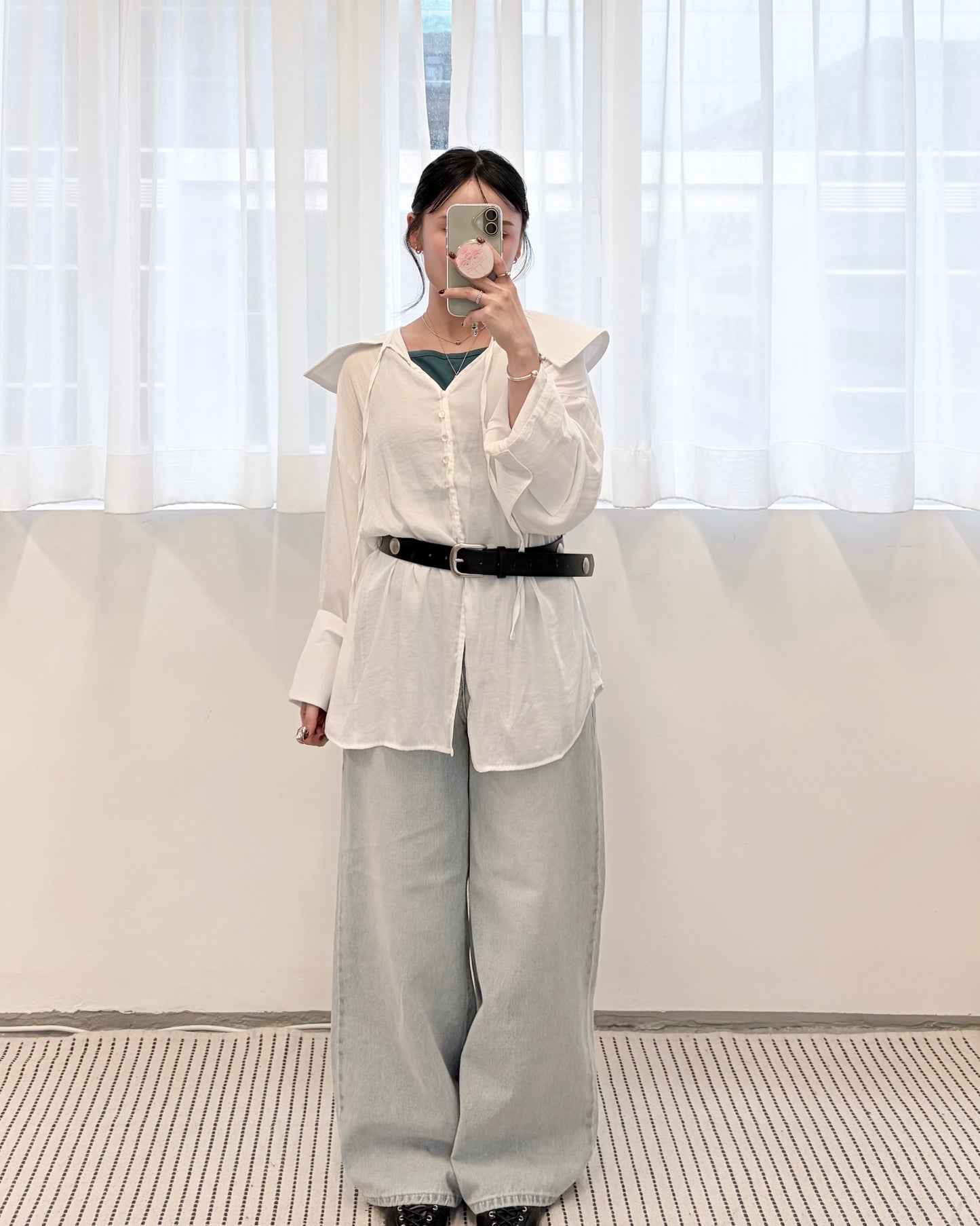 PT114- Light Blue Jeans ( S / M / L )
