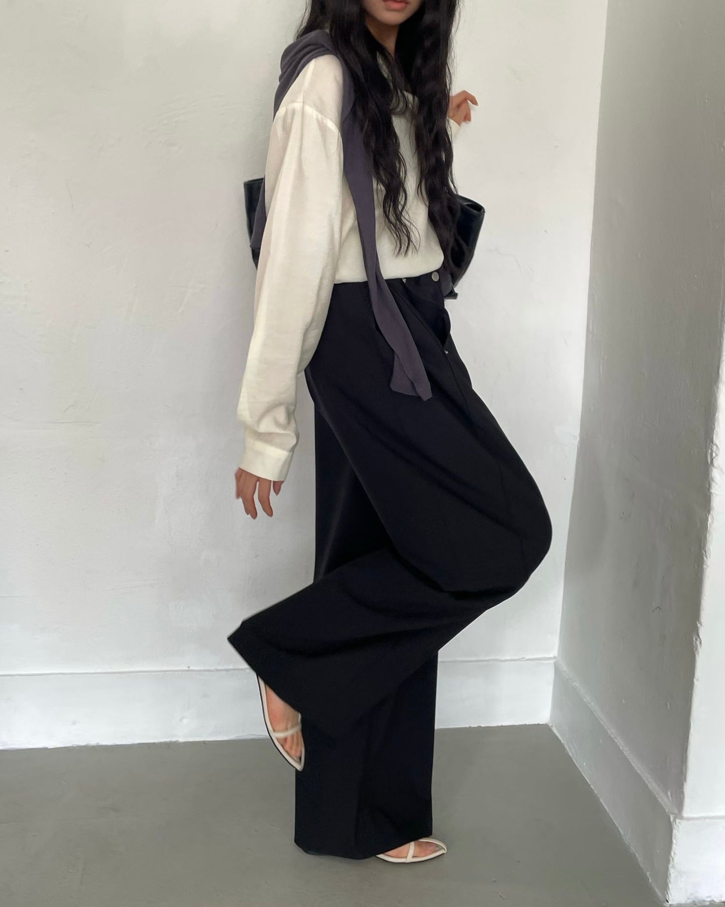 ( must have ! ) PT117- Design Trousers | Grey  | Black