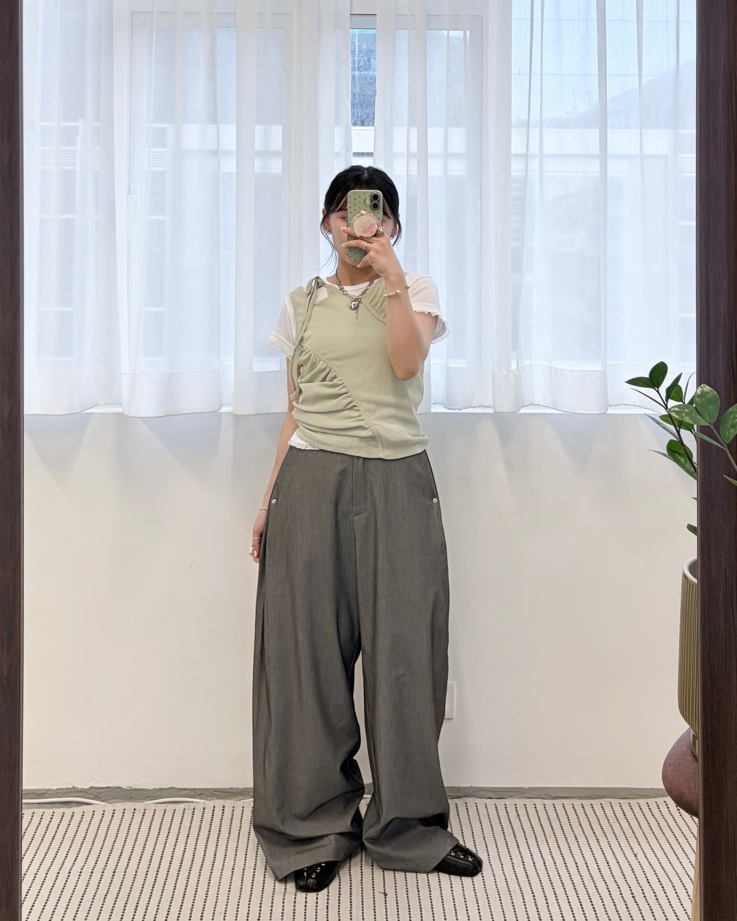 ( must have ! ) PT117- Design Trousers | Grey  | Black