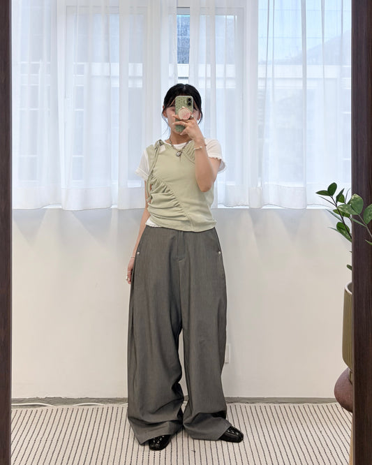 ( must have ! ) PT117- Design Trousers | Grey  | Black