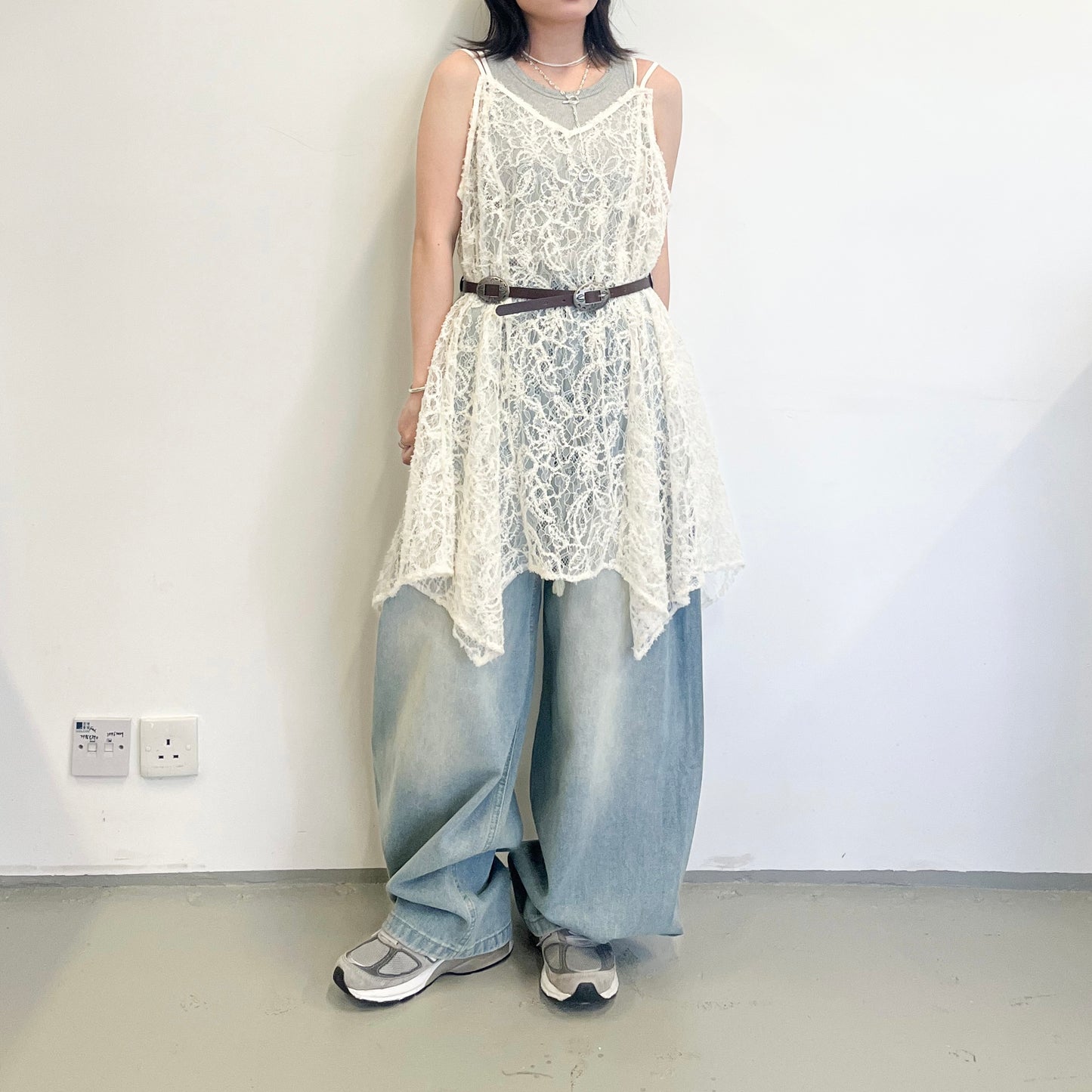 PT98- 2 Way Denim Full-Length Pant ( M / L )