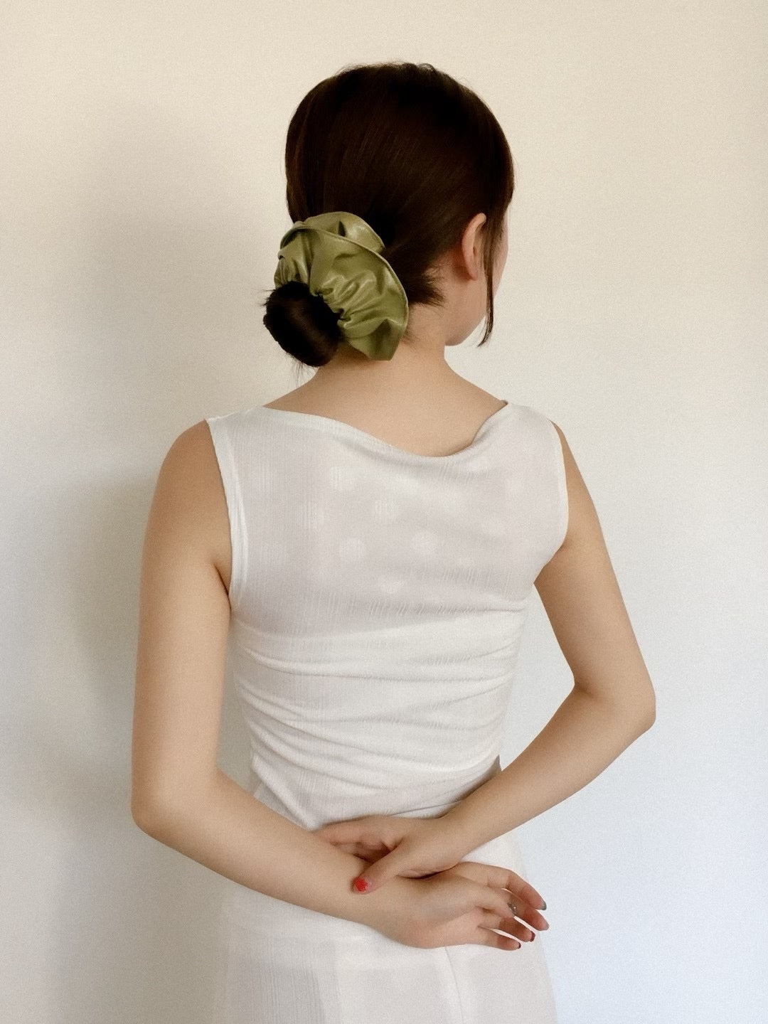 AC273- 仿皮橡筋圈 | Grey | Green | Black ( 橡筋圈體積較大不設平郵 )