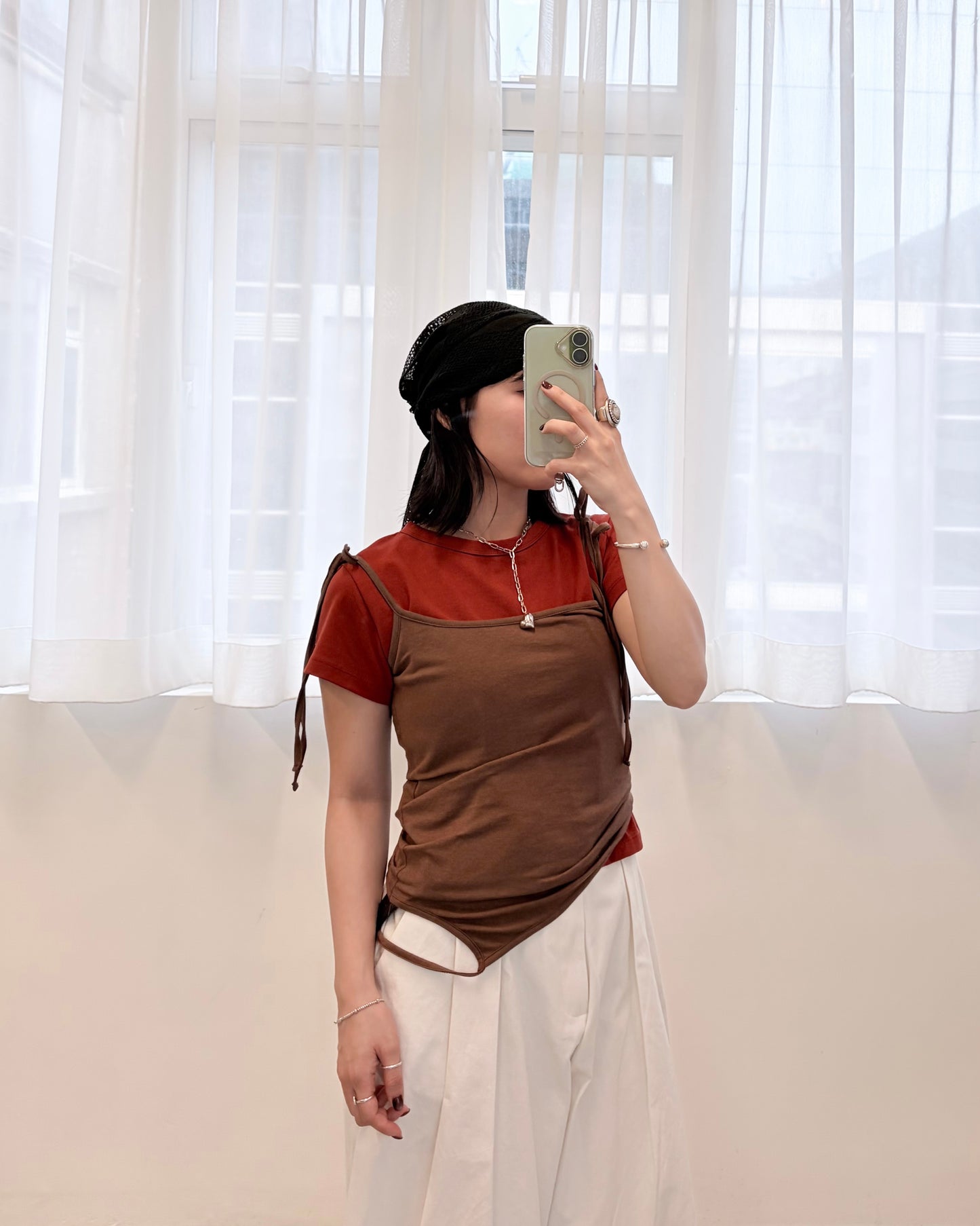TP779- 3 Way Layer Vest Top | Blue | Brown | Grey | Black