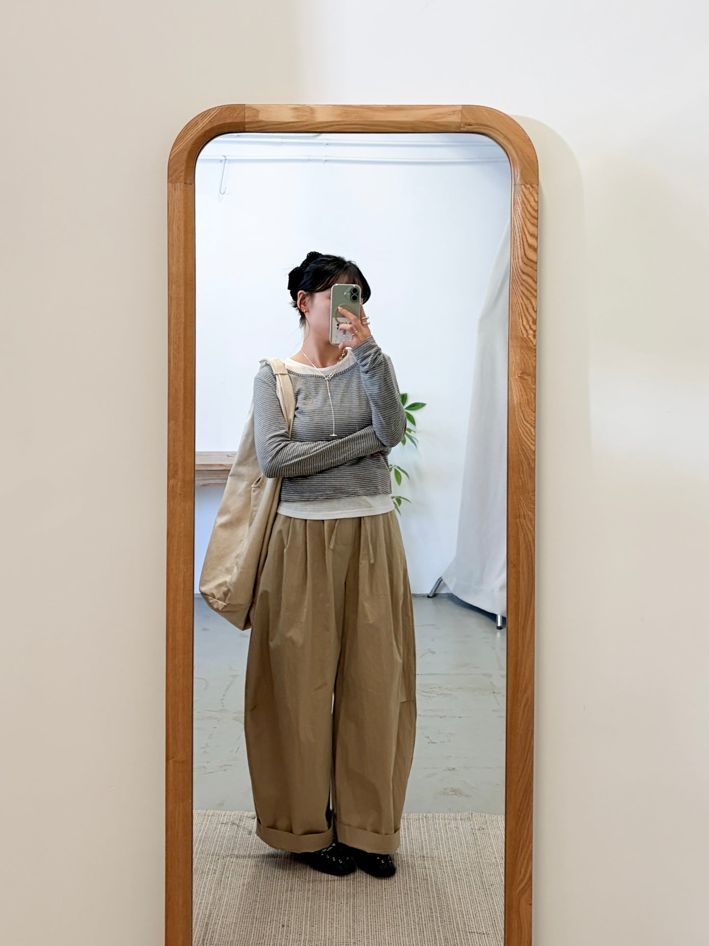 TP716- 2件裝橫間Top | Blue | Black