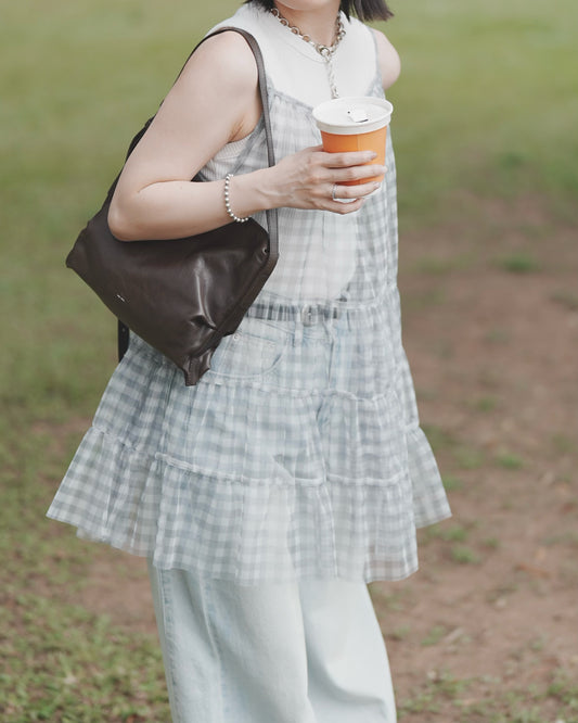 BG42- 2 way hand bag (羊皮)