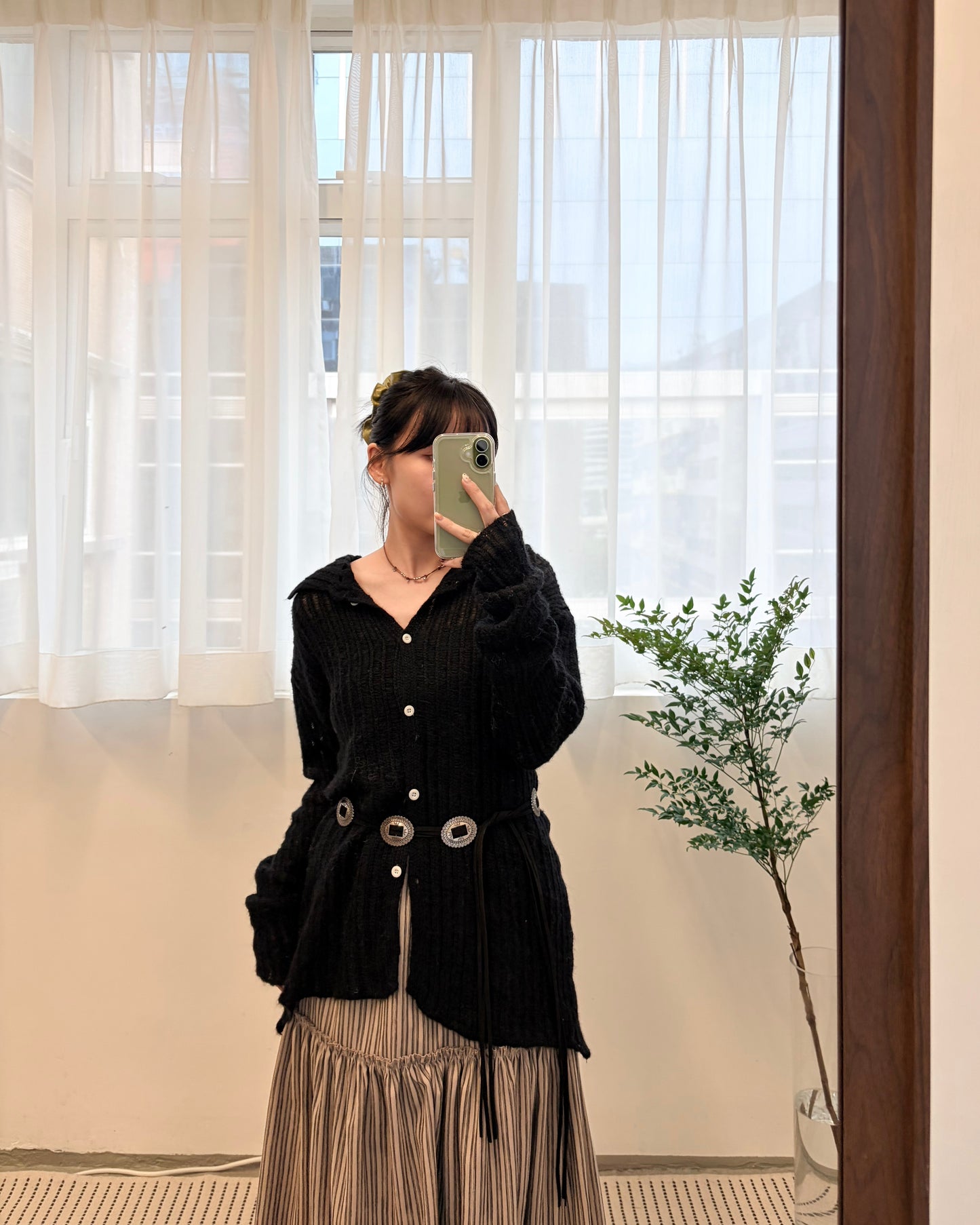 TP687- Momo Over size Button Blouse | Ivory | Pink | Black 多種穿法 超軟熟🍞