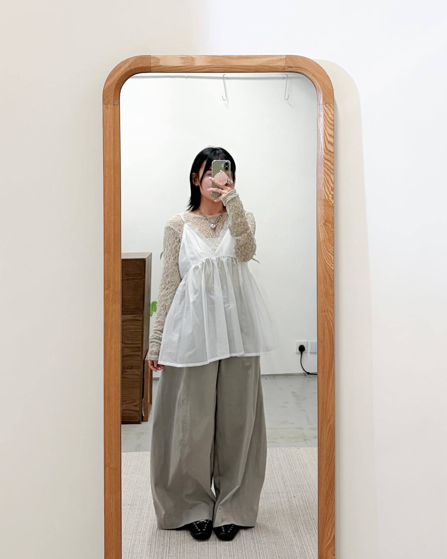 TP751- Lace Camisole Vest Top | White | Grey | Black