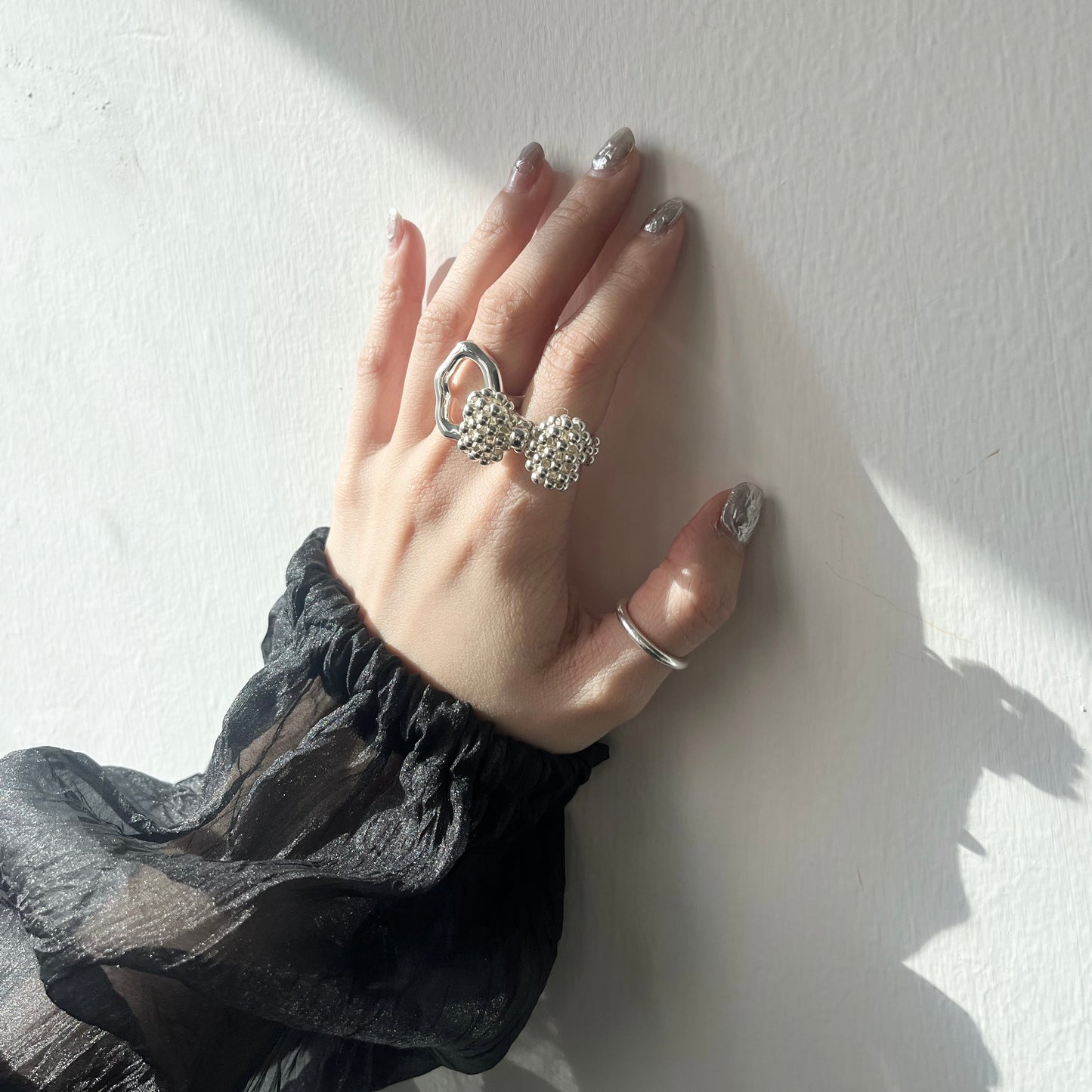 AC123- Stone Shape Ring