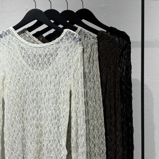 TP752- 2 way lace top | White | Green | Brown | Black