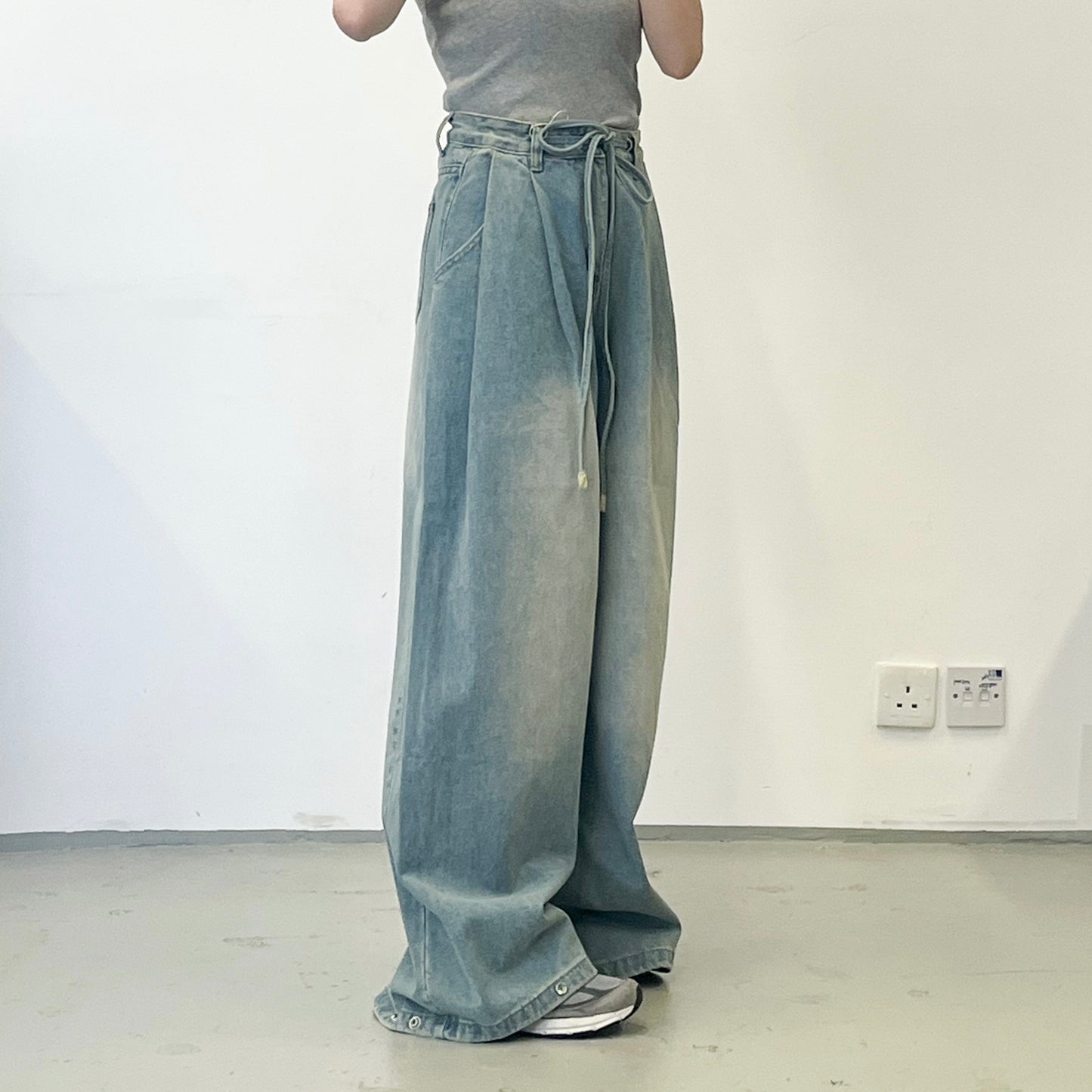 PT98- 2 Way Denim Full-Length Pant ( M / L )