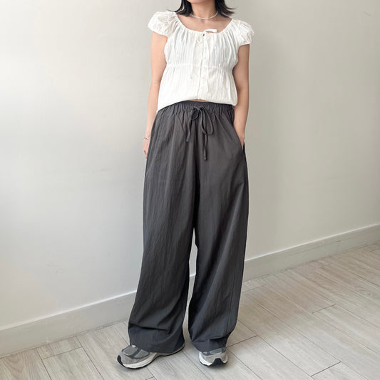 PT93- Comfortable Pants | Charcoal | Black