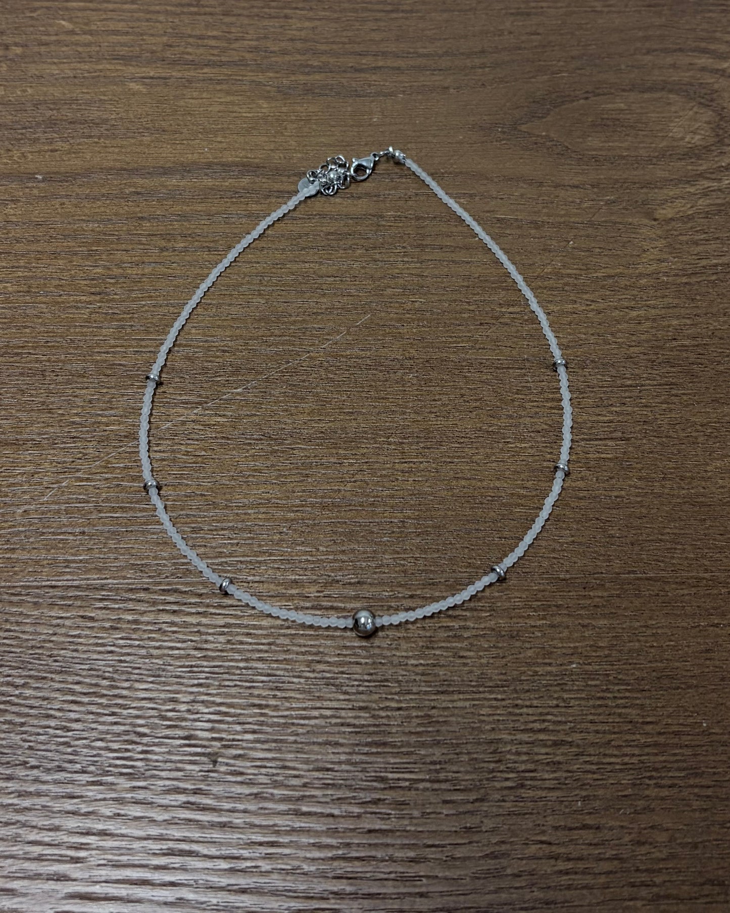 AC319- Clean Ball Ball Necklace