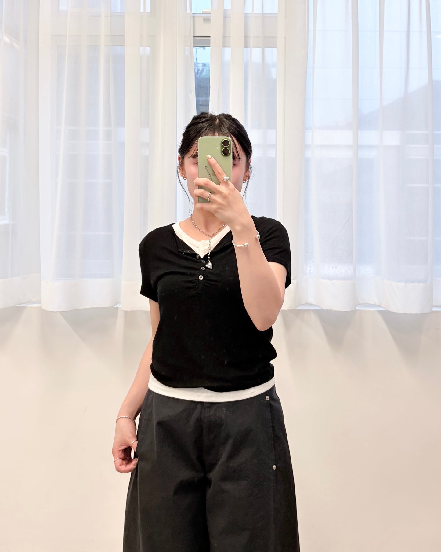 TP773- Sophie single short-sleeved T-shirt | White | Pink | Grey | Light Green | Navy | Red | Brown | Black