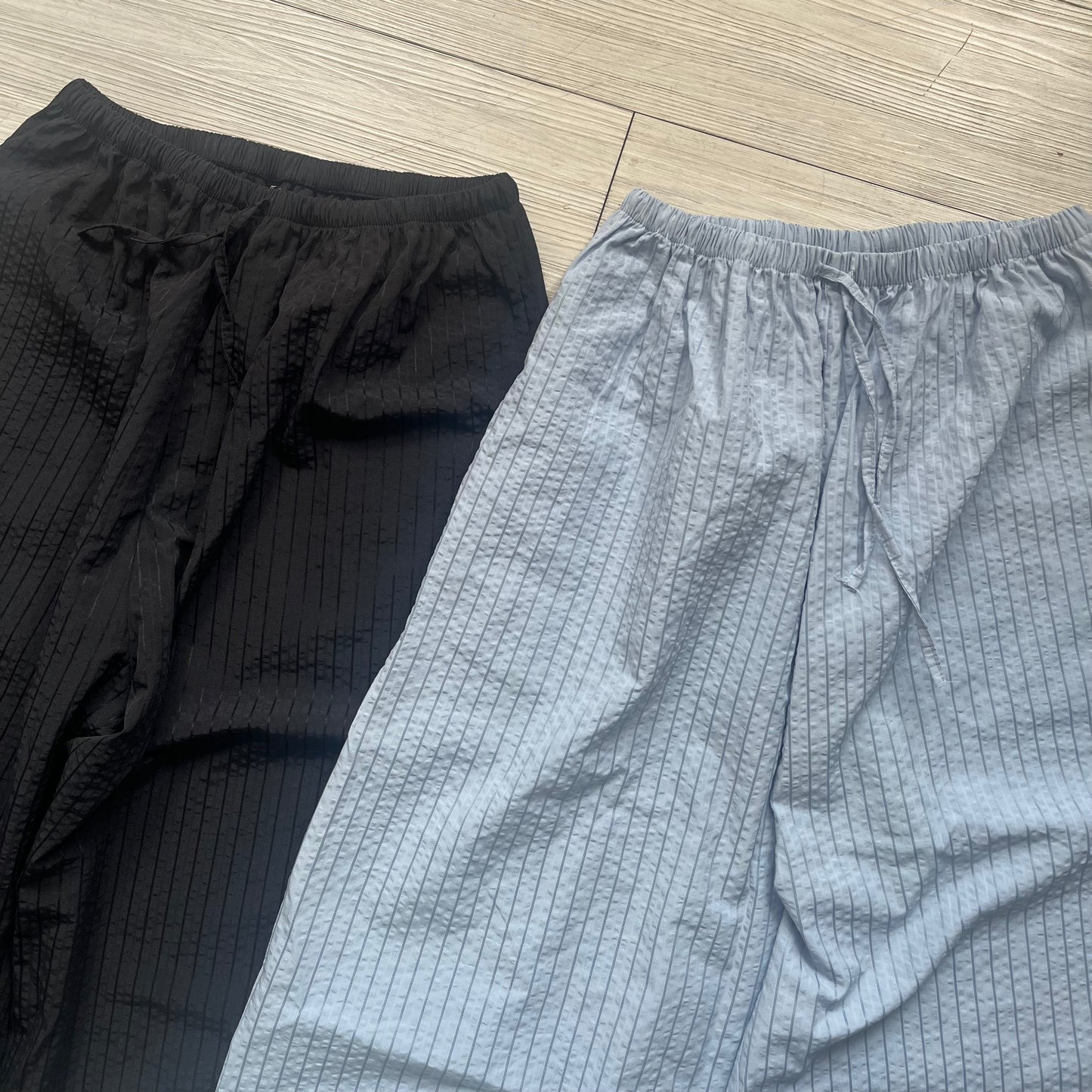 PT86- Summer Pants | Stripe Blue | Stripe Black