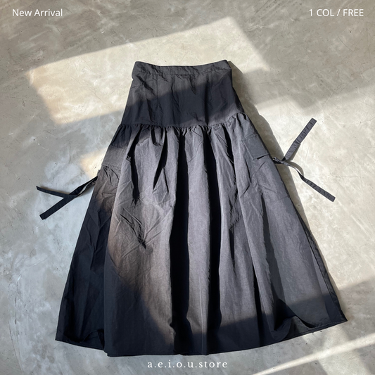 SK46- Worker Pocket Skirt | Black