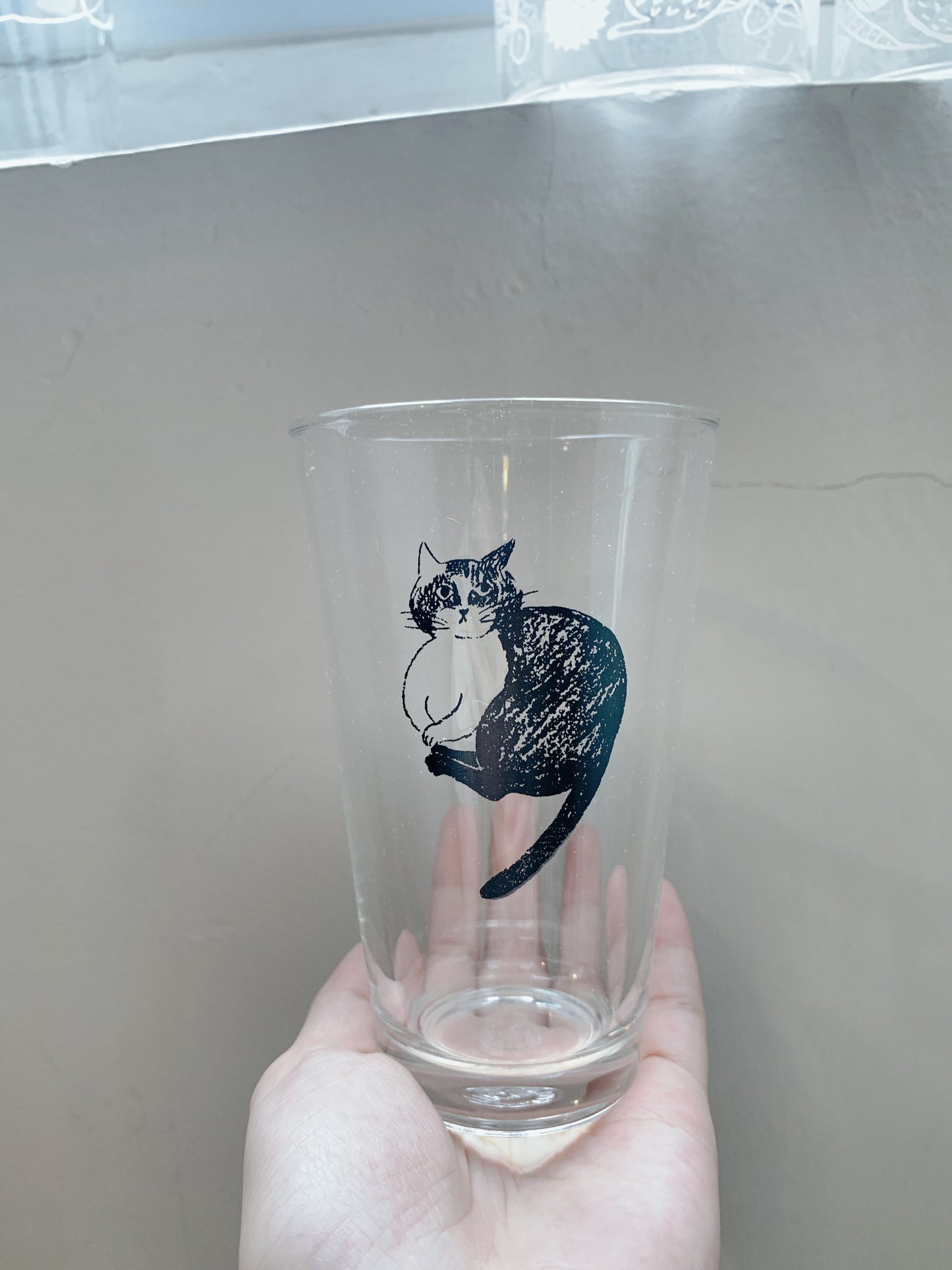 松尾ミユキ 耐熱玻璃杯 貓