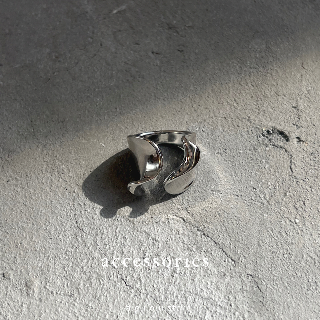 Ac35 AC35- Big Wave Ring – a.e.i.o.u.store