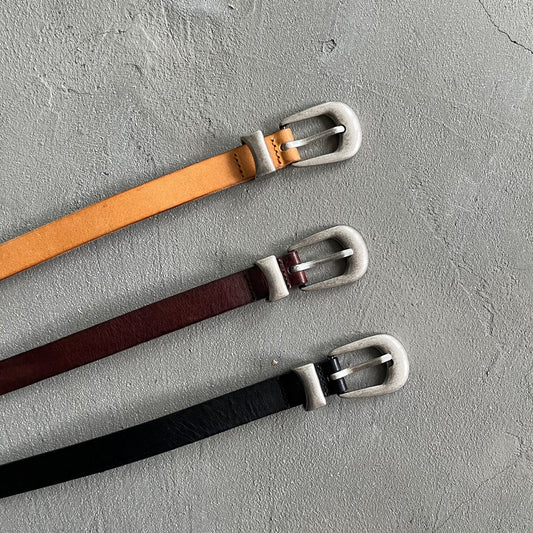 2cm 磨砂扣牛皮皮帶